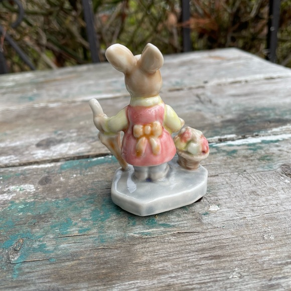 Albert Kessler Bunny rabbit ceramic figurine Easter spring decor - Picture 3 of 5